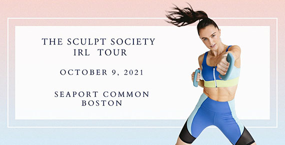 Boston Seaport  Megan Roup: Sculpt Society Tour